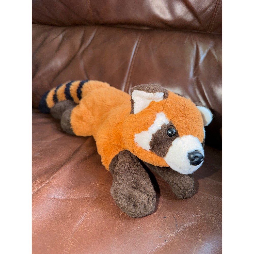 FAO Schwarz Red Panda Plush Stuffed Animal Striped Tail 2020 Signature Toy